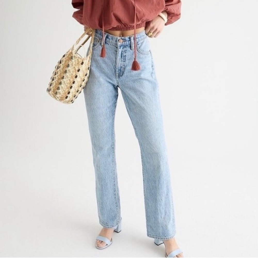 NWT J. Crew Full-length Demi-boot Jean in Light Indigo Wash
